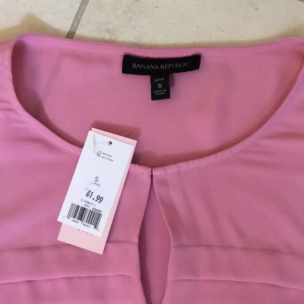 BANANA REPUBLIC SIZE SP LONG SLEEVE TOP - Picture 4 of 6